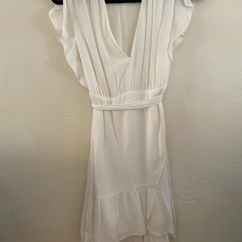White Bardot Dress WORN ONCE